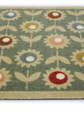 My Mat green multi floral doormat 50x75cm, imported from the UK