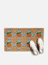 Next Oliver Bonas Blue Chequerboard Rectangular Doormat- Buy online at McGrocer