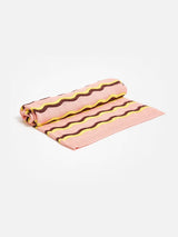 Next Oliver Bonas Pink Striped Knitted Throw- Buy online at McGrocer