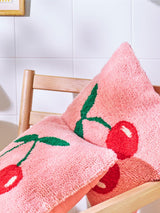 Next Oliver Bonas Pink Cherries Tufted Cushion Cover 45x45cm- Buy online at McGrocer