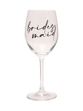 Widdop wine glass bridesmaid script 23.5cm, imported from the UK
