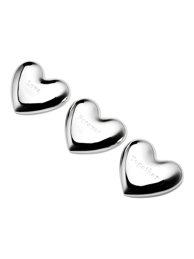 Widdop silver love charms gift set, imported from the UK