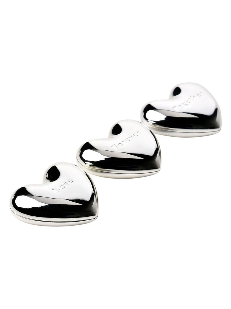 Widdop silver love charms gift set, imported from the UK