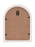 Widdop white arch plaque ornament 18cm, imported from the UK