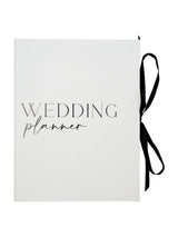 Next Widdop White Textured Wedding Planner- Buy online at McGrocer