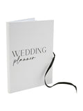 Widdop white textured wedding planner 21cm (British brand)