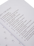 Widdop white textured wedding planner 21cm (British brand)
