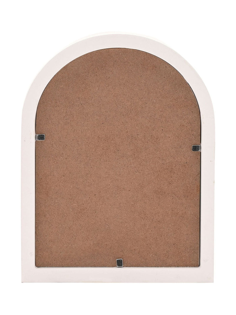 Widdop white arch plaque 18cm Love Is In The Air, imported from the UK