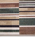 Hug Rug Natural Savanna Stripe runner 75x220cm, machine washable, UK version