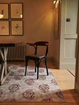 Next Hug Rug Rust Woodblock Paisley Rug- Buy online at McGrocer