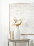 Pacific Eirene textured stoneware vase (British brand)