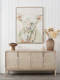 Pacific Sage canvas wall art Highland cow 120x90cm, UK version