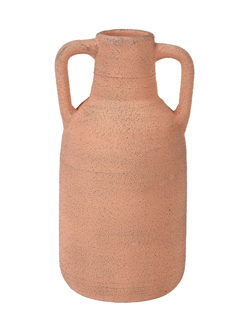 Pacific textured decorative vase with handles 35cm, imported from the UK