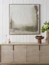 Next Pacific Green Hessian Canvas Wall Art 100cm x 100cm- Buy online at McGrocer