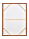 Pacific Brown linear design canvas wall art 120x90cm, UK version