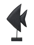 Pacific mango wood Altum angelfish ornament 51cm, imported from the UK