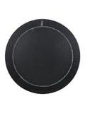 Myana jade marble effect round wall mirror, UK version