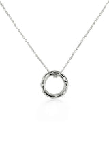 Next Radley Silver Plated Hammer Hoop Necklace- Buy online at McGrocer