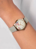Radley rose gold plated watch dog dial salt leather strap, UK version