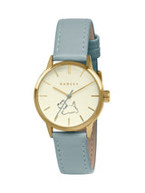 Next Radley Green Walkies Gold Plated Pistachio Leather Strap Watch- Buy online at McGrocer