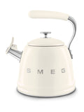 Smeg Cream 50's Style Whistling Kettle 2.3L (British brand)