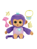 Fingerlings interactive baby monkey soft toy purple one - British product