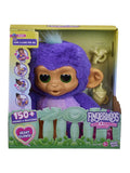 Fingerlings interactive baby monkey soft toy purple one - British product