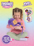 Fingerlings interactive baby monkey soft toy purple one - British product