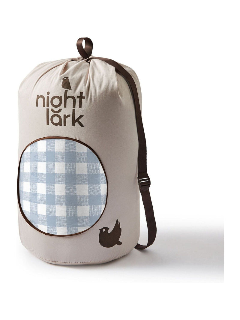 Night Lark coverless duvet set gingham 4.5 tog, UK version