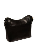 Conkca black Natalie leather shoulder bag - British product