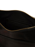 Conkca black Natalie leather shoulder bag - British product