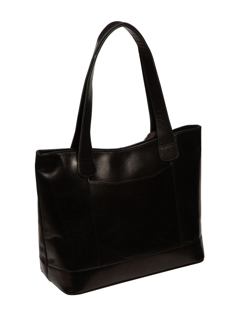 Conkca Black Minella leather tote bag, UK version