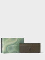 Next Osprey London Green The Compass Leather Glasses Case- Buy online at McGrocer