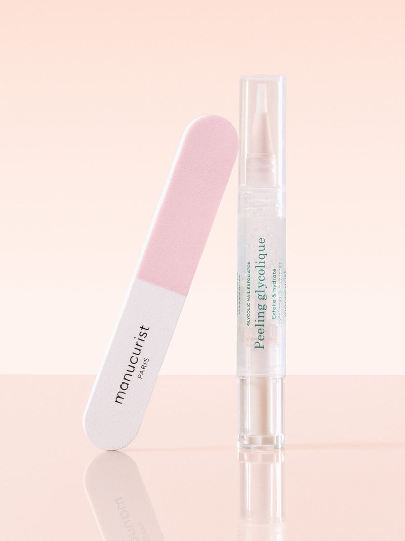 Manucurist Glossy Booster Duo nail care kit - British product