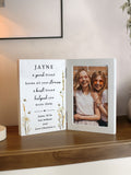 PMC Personalised Friend Wooden Hinged 6x4 Photo Frame, imported from the UK