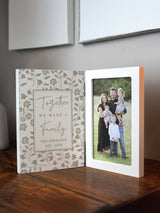 Next PMC Personalised Family Wooden Hinged 6x4 Photo Frame- Buy online at McGrocer