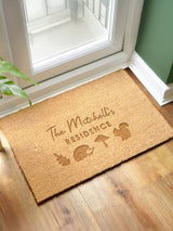 Next PMC Personalised Autumn Pumpkin Rectangle Doormat 60cm x 40cm- Buy online at McGrocer