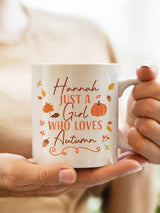 Next PMC Personalised Loves Autumn Ceramic Mug 11oz- Buy online at McGrocer