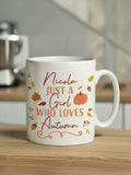 PMC personalised autumn mug 11oz - British product