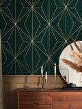 Graham & Brown Emerald Harmony wallpaper sample A4 - British product