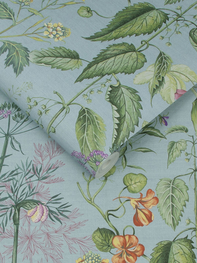 Graham & Brown Edulis A4 wallpaper sample with floral design (British brand)
