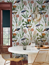 Next Graham & Brown Day Glasshouse Navy A4 Wallpaper Sample- Buy online at McGrocer