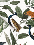 Graham & Brown Glasshouse navy wallpaper sample - British product