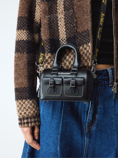 Next Dr. Martens Black Mini Top Handle Bag- Buy online at McGrocer