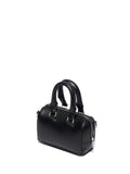 Dr. Martens black mini top handle bag in Kiev leather, imported from the UK