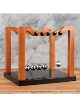 Next Widdop Brown Harvey Makin Collection Wooden Newton's Cradle 16 x 18cm- Buy online at McGrocer