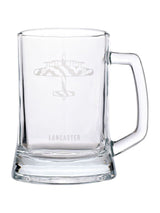 Next Widdop RAF Etched Glass Tankard Lancaster Bomber 13.5cm- Buy online at McGrocer