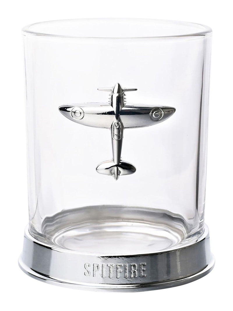 Widdop whiskey tumbler Spitfire 10.5cm, imported from the UK