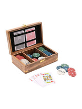 Next Widdop Brown Harvey Makin Wooden Poker Set- Buy online at McGrocer