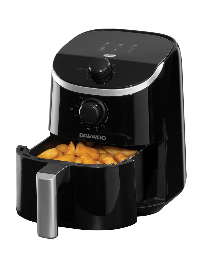 Daewoo Black 2L Single Pot Air Fryer